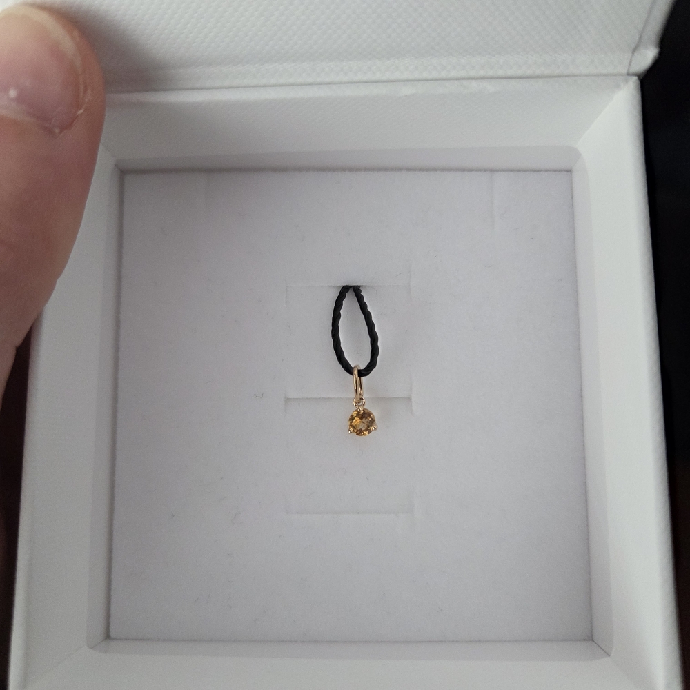 Mejuri November (Citrine) Pendant